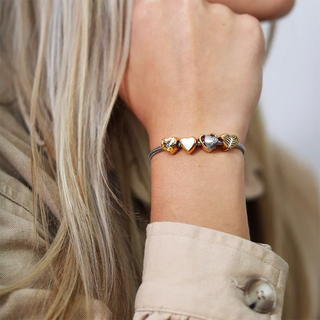 Charm armbånd 4 mm.