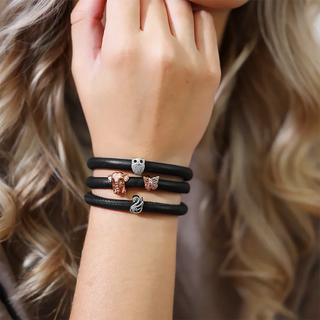 Christina Rosa Forgyldt charm til 6 mm. armbånd
