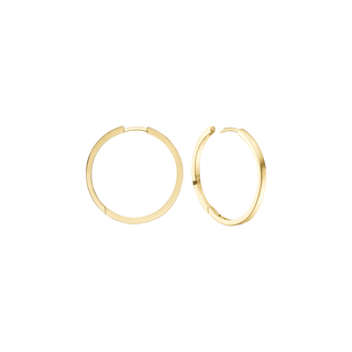 Aagaard Forgyldt. sølv creoler 16,5 MM, TRÅD 1,9 MM M/ – 03994034 – '03994034