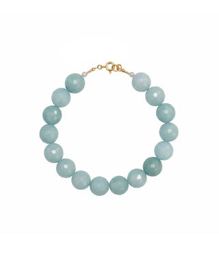 Hultquist Azure Jade armbånd i forgyldt sølv – 05919 G