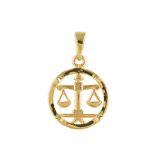 Aagaard - Zodiac sign Libra 8 kt. gold