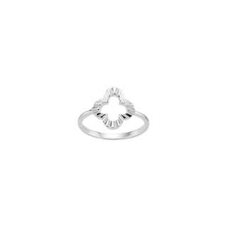 Rhd. sølv ring CLOVERA52 str. 56