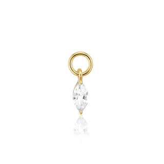 Sif Jakobs Occhio Hoop Charm ørerings vedhæng SJ-CH2376-CZ-YG