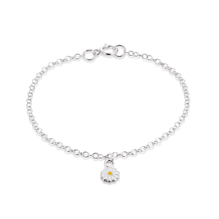Aagaard armbånd til Børn med Emalje Blomst sølv 16 cm – 11103801-16