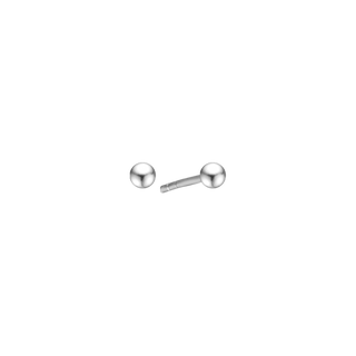 Aagaard SØLV ØRESTIK 4MM KUGLE – 1191027-04