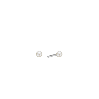 Aagaard SØLV ØRESTIK M/FERSKVANDSPERLE 4MM – 1193604-30