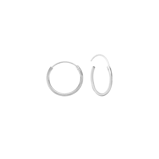 Aagaard sølv Creol 12 MM Massiv 1mm Tråd M/vridl – 1199012