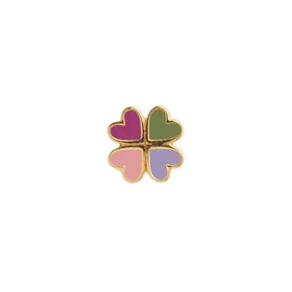 Stine A ørering Love Heart Clover 1400-02-S