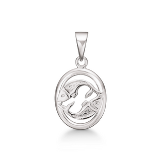 Støvring Design - Stjernetegn Fisken sølv