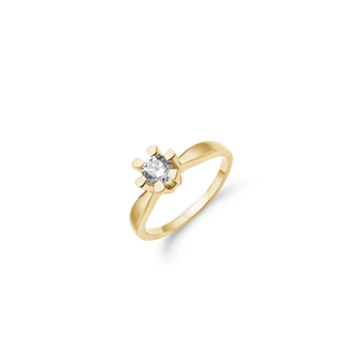 Aagaard Eternity 14kt. D.Ring 1X0,50Ct Wsi
