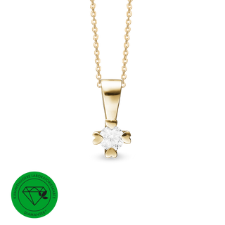 Aagaard vedhæng i guld med 1,00 ct. diamant – 148477100