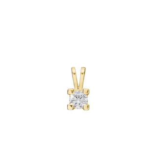 Aagaard vedhæng i 14 kt. guld med 0,40 ct. diamant – 14849440-34