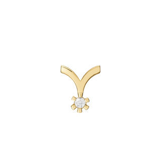 Aagaard vedhæng i 14 kt. guld med 0,20 ct. diamant – 14849920-34