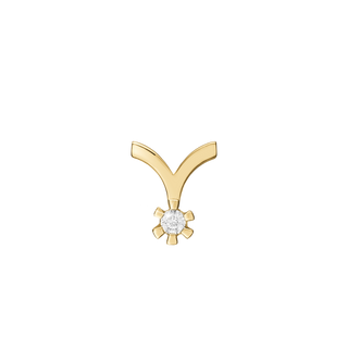 Aagaard vedhæng i 14 kt. guld med 0,25 ct. diamant – 14849925-34