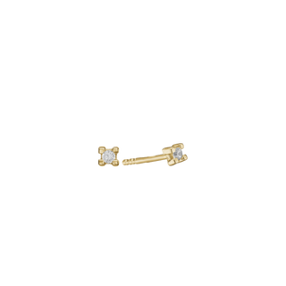 Aagaard 14KT ØRESTIK M/SY.ZIRCONIA 3 MM – 1492020-75