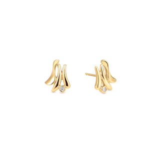Aagaard 14KT ØRESTIK DIAM.2X0,015CTWSI – 14943989-34