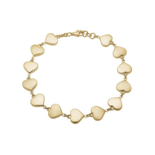 Aagaard 8 kt. Hjerte Armbånd 1601-G8-10