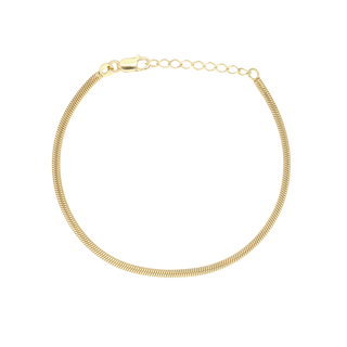 Aagaard armbånd med snake i forgyldt sølv – 1601-S-G37