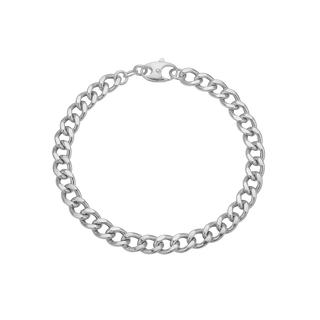 Aagaard armbånd med store led i sølv – 1601-S-S14