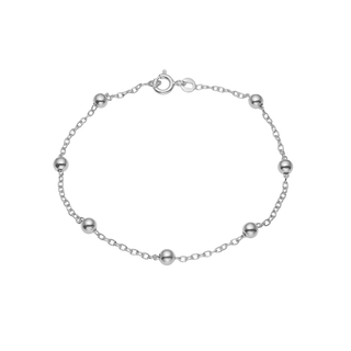 Aagaard armbånd med kugler i sølv – 1601-S-S21