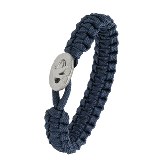 From Soldier to Soldier armbånd blå med Dove of Peace-lås i stål – 2604-FSTS-BLU-S01