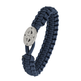 From Soldier to Soldier armbånd blå med Compass-lås i stål – 2604-FSTS-BLU-S09