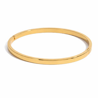 Zia Armring – forgyldt, 4 mm