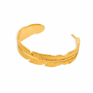 Zia vandfast Feather armring 163087