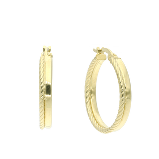 Aagaard Creoler 8K Huggies i 8 kt. guld – 1670-G8-35