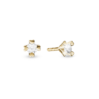Mary 8 kt øreringe 2 x 0,10 ct. labgrown diamant 08947710