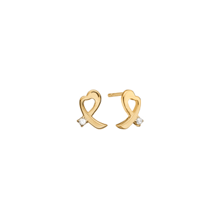 Aagaard Ørestikker, 8kt guld m/2 x 0,01CT diaman – 1671-G8-09