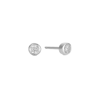 Aagaard ørestikker til Børn Hvid Cubic Zirkonia sølv – 1671-K-S12