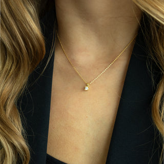 Elya by Aagaard 8 kt. guldvedhæng med 0,25 ct. lab-grown diamant – 1680-LG-G8-0,25
