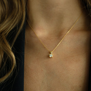 Elya by Aagaard 8 kt. guldvedhæng med 0,50 ct. lab-grown diamant – 1680-LG-G8-0,50