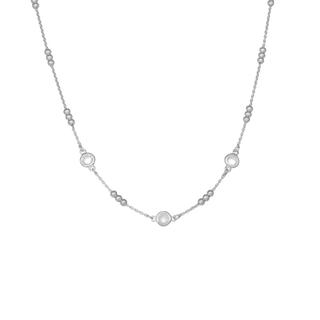 Aagaard halskæde med zirkonia – 1680-S-S103
