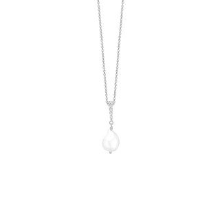 Aagaard halskæde, Sparkling Pearls, sølv 45cm - 1680-S-S67-45