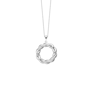 Aagaard Halskæde, Big Twist, sølv – 1680-S-S70-45