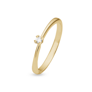 Mary 8 kt. ring 0,03 ct. labgrown diamant 08647703
