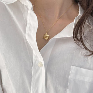 Donnatella - Necklace in gold-plated silver