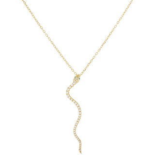 Donnatella - Necklace "Boa" gold-plated silver