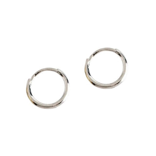 Donnatella - hoops sølv 192273