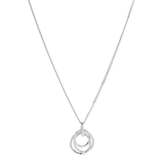14kt. hvidguldsvedhæng m/dia. 0.020ct W/SI inkl. S