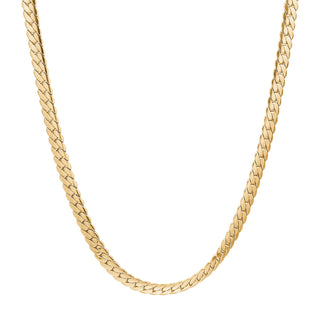 SON kæde stål IP gold