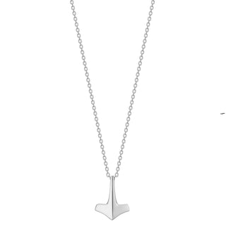 SON kæde stål med Thors hammer 50+5cm