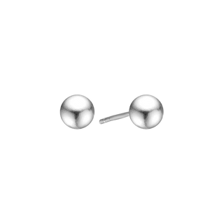 Aagaard RHOD. SØLV ØRESTIK 9MM KUGLE – 2191027-09