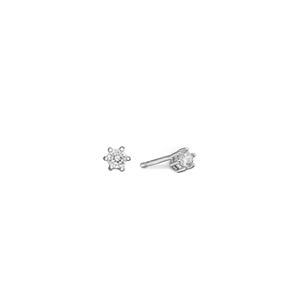 Aagaard Rhod. sølv Ørestik M/sy.zirconia 3,5mm – 2192593-75