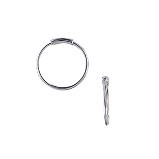 Aagaard Rhod. sølv Creol 17,5mm, Tråd 1mm Vrid – 2199016
