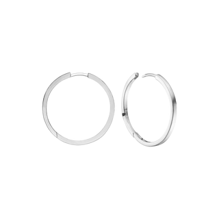 Aagaard Rhod. sølv Creol 20mm, Tråd 2 MM M/klap – 21994035