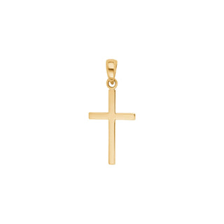 14kt. guldkors 15mm