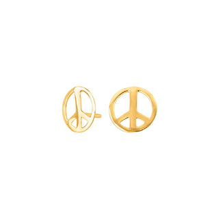 Forg. sølvørestikker peace